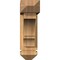 Ekena Millwork Balboa Arts and Crafts Smooth Bracket w/ Offset Brace, Western Red Cedar, 5 1/2"W x 18"D x 18"H BKT0604X18X18BOA03SWR - alternate 4